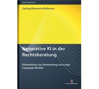 Annika Niemann Generative KI in der Rechtsberatung: Erkenntnisse zu (Tascabile)