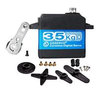 ANNIMOS Coreless Servo Motore Digitale rc 35kg Impermeabile 7.4V HV Ingranaggio in Acciaio Inossidabile 1/8 1/10 1/12 Servocomando Metal Gear - 270°