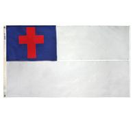 Annin Flagmakers 425 - Bandiera cristiana in nylon, 90 x 150 cm