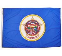 Annin Minnesota State Flag, Multi-Color, 4 by 6 Foot