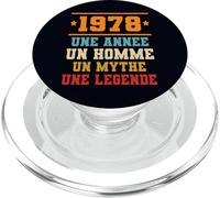 Anniversaire Cadeau Design Drole Homme 1978 PopSockets PopGrip per MagSafe