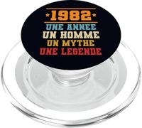 Anniversaire Cadeau Design Drole Homme 1982 PopSockets PopGrip per MagSafe