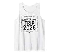 Anniversario 2026 Viaggio Coppie Marito e Moglie Luna di Miele Canotta