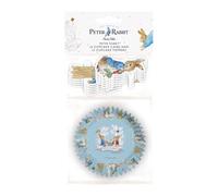 Anniversary House Kit da forno ufficiale Peter Rabbit™ da 28 pezzi, decorazioni per torte e pirottini per cupcake, set di decorazioni pasquali per cupcake, kit di cottura pasquale J234