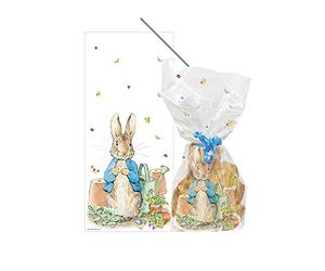 Anniversary House Peter Rabbit-Sacchetti per violoncello con laccetti intrecciati, Animalier, Multicolore, 1W-DQ88-2GTW