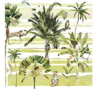 Anniversary House Tiflair Paradise Safari Palms - Tovaglioli a 3 strati, confezione da 20 pezzi, per decoupage, 33 x 33 cm