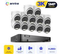 ANNKE 16CH 8MP 4K DVR 3K telecamera di sicurezza AI visione notturna a colori