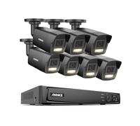 ANNKE 3K POE AI telecamera di sicurezza esterna 12MP NVR visione notturna colori