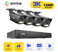 ANNKE 3K POE AI telecamera di sicurezza esterna 12MP NVR visione notturna colori