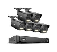 ANNKE 3K POE AI telecamera di sicurezza esterna 12MP NVR visione notturna colori