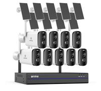 ANNKE 4MP Telecamera di Sorveglianza Wi-Fi Visione notturna colori 8MP 16CH NVR
