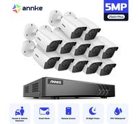 ANNKE 5MP AI Videosorveglianza 16CH DVR Telecamere Rilevamento persone e veicoli