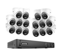 ANNKE 5MP POE Telecamera di sicurezza NVR a 16ch audio bidirezionale per esterni