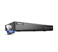 ANNKE Registratore DVR 4K 8 canali H.265+ sistema di sorveglianza DVR per fotocamera analogica/AHD/TVI/IP CCTV, riconoscimento intelligente persona e veicolo, notifica e-mail, disco rigido da 8 TB
