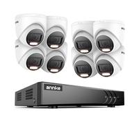 ANNKE Telecamera CCTV 1080P 8 canali 5MP 5IN1 DVR a colori con visione notturna