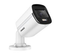 ANNKE Telecamera di sicurezza 3K/5MP con visione notturna a colori, 4 in 1-TVI/AHD/CVI/CVBS-CCTV CCTV con microfono integrato, obiettivo da 2,8 mm, IP67 resistente alle intemperie