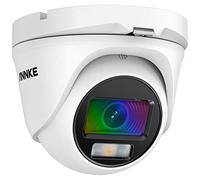ANNKE Telecamera di sorveglianza a colori 1080p, 4 in 1 AHD/TVI/CVI/CVBS Bullet Wired Turret, f/1.0 (0,001 Lux), 121° FoV, orientamento attivo, IP67