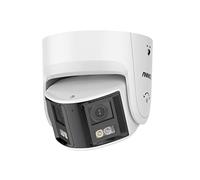ANNKE Telecamera di Sorveglianza per Esterni con Angolo di Visione a 180°, Fotocamera PoE 6 MP supporta la Visione Notturna a Colori e IR, Rilevamento Persone/Veicolo, Conversazione bidirezionale