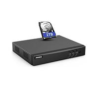 ANNKE TVI 5MP 16 Canali Network Digital Video Recorder Video Sorveglianza Videoregistratore CCTV DVR TVI Sicurezza di Sistema P2P Email Allarme 3 Snapshot con 2TB HDD