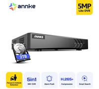 ANNKE Videoregistratore Digitale 16 Canali 5MP DVR Ibrido Per CCTV Analogico Per 5MP 4MP 3MP 1080P Telecamere di Sorveglianza di Sicurezza