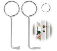 Annlopy 2 pcs passepartout chiave universale lockpicking set grimaldello automatico professional,Chiavi da Barba per Apriporta, per Vigili del Fuoco e Locksmith