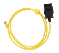 Annlpoy 1pcs Cavo enet obd2, Cavo interfaccia ethernet obd2 da 2 m,Interfaccia di Codifica e Programmazione, Compatibile con BMW ICOM ISTA+, Bootmod3, BimmerCode per Serie F, G, 1, 3, 5, 6, 7, GT, X