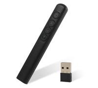 Annlpoy 1pcs Puntatore Presenter Wireless per Presentazione Powerpoint,telecomando per presentazioni con Ampio Raggio d'Azione, Compatibile con Windows, Mac OS, Linux, per Insegnamento e Conferenze