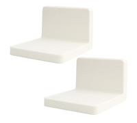 Annlpoy 2 pezzi mensole da muro mensola da muro senza foratura mensolina da piccola Piccola da Parete 10 cm, autoadesiva acrilica addensata da appendere, versatile mensola adesiva per casa e ufficio