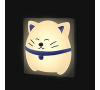 Annmore Luce Notturna Bambini da Presa con Sensore Crepuscolare, Gatto | Decorazioni Camera da Letto Ragazza, Illuminazione Parete Corridoio, Regalo Bambino