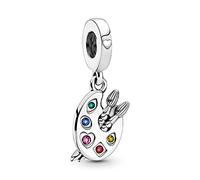 Annmors Charm Pendente Cuore Tartaruga Amore Ciondoli Compatibile con Braccialetti e Collane Donna