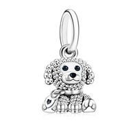 Annmors Charm Pendente Lucciola Gatto Mamma Farfalla Ciondoli Compatibile con Braccialetti e Collane Donna