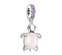 Annmors Charm Pendente Lucciola Gatto Mamma Farfalla Ciondoli Compatibile con Braccialetti e Collane Donna