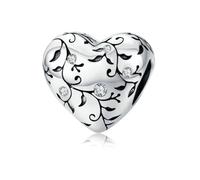 Annmors Charm Pendente Lucciola Gatto Mamma Farfalla Ciondoli Compatibile con Braccialetti e Collane Donna