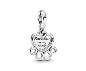 Annmors Charm Pendente Lucciola Gatto Mamma Farfalla Ciondoli Compatibile con Braccialetti e Collane Donna