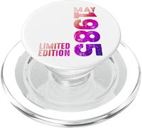 Anno 1985 Mese Di Maggio 1985 Retro 1985 Vintage 1985 PopSockets PopGrip per MagSafe