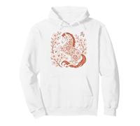 Anno del Cavallo 2026 Zodiaco Donne Capodanno Cinese Felpa con Cappuccio