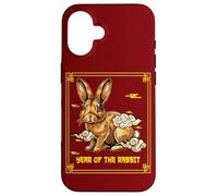 Anno Del Coniglio Zodiaco Cinese Capodanno Oroscopo Cinese Custodia per iPhone 16