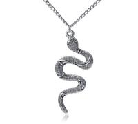 Anno Del Pendente Di Serpente - Collana Di Dichiarazione Di Pendenti Di Serpente | Ciondolo Di Serpente D'Oro E Argento Per La Prosperità, Buona E Fortezza |