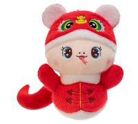 Anno della bambola di peluche ripiena di peluche | Capodanno cinese 2025 bambola di peluche per la decorazione domestica, cuscino imbottito mascotte cinese