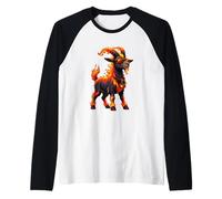 Anno della Capra 2027 Capodanno lunare Capodanno Cinese 2027 Maglia con Maniche Raglan