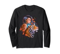 Anno della Tigre Acqua Mistico Donna Potenza Energia Femminile Maglia a Manica