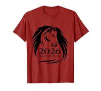 Anno Festivo del Cavallo di Fuoco 2026 Capodanno Cinese Maglietta