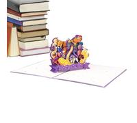 Anno serpente saluto, biglietto di Capodanno cinese, biglietto pop-up, biglietto cinese felice, sculture di carta artigianale, biglietto di auguri benedizioni, biglietto di auguri 28 x 8