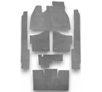 Annodati Set Tappetini per VW Maggiolino Tipo 1 1958 - 1968 Gomma