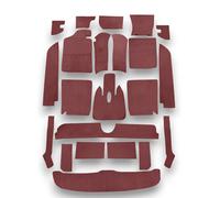 Annodati Set Tappetini Tappeto per BMW E9 68 - 75 Risparmiatori di Tacco D. Rot