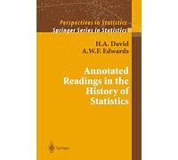 Annotated Readings in the History of Statistics