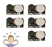 Annoyatron Random Noise Maker, Cricket Noise Maker Prank New Noise War, Prank Noise Maker for Party, Mini Annoying Noises Makers, Prank Toys, Funny Toys, Tricky Toy (Black,5pcs)