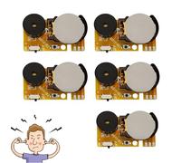 Annoyatron Random Noise Maker, Cricket Noise Maker Prank New Noise War, Prank Noise Maker for Party, Mini Annoying Noises Makers, Prank Toys, Funny Toys, Tricky Toy (Yellow,5pcs)