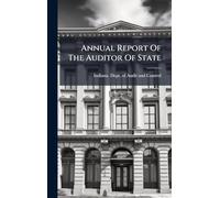 Annual Report Of The Auditor Of State