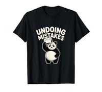 Annullare Gli errori Panda Computer Umorismo Maglietta